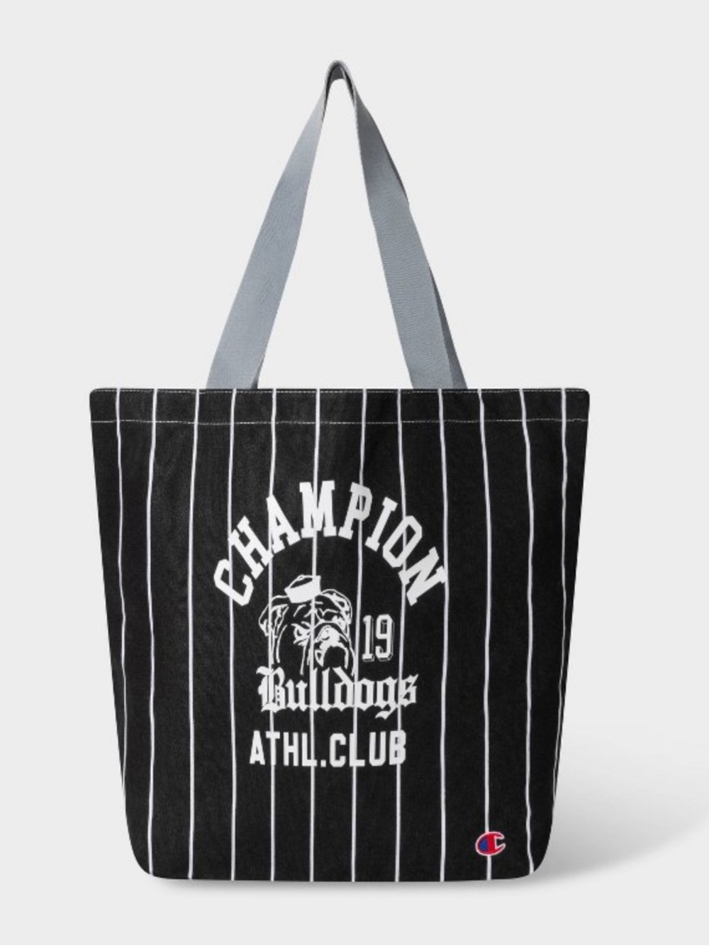 Champion Handbag
Unstructured Shopper Tote Bag - Black Vertical Stripe new 🆕